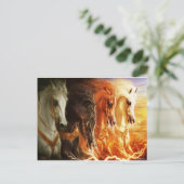 Paard Briefkaart (Staand voorkant)