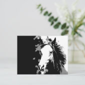 Paard Briefkaart (Staand voorkant)