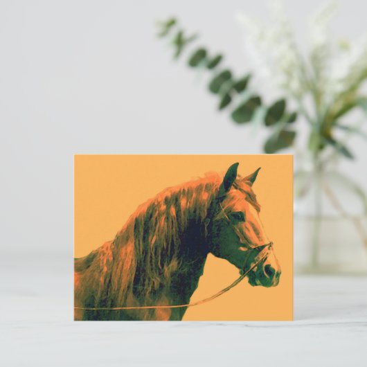 Paard Briefkaart (Staand voorkant)