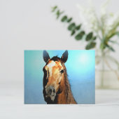 Paard Briefkaart (Staand voorkant)