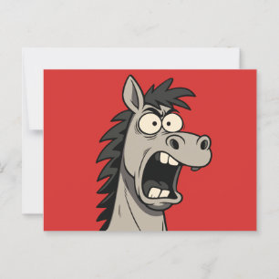 Paard Briefkaart