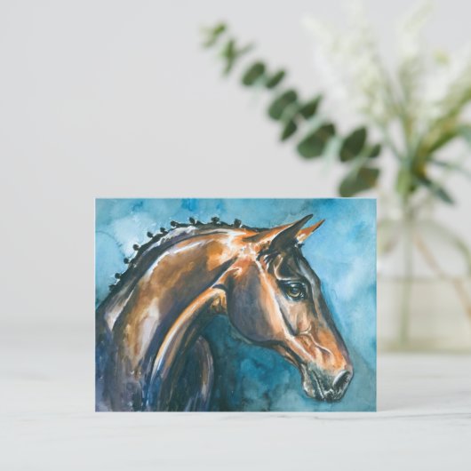 Paard Briefkaart (Staand voorkant)