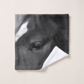 Paard bt arc3 bad handdoek (Wasdoekje)