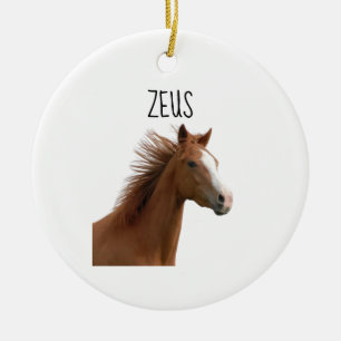Paard Cadeau - Gepersonaliseerd Paard Ornament Cad
