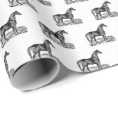  paard cadeaupapier (Rol Hoek)