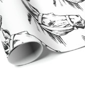 Paard Cadeaupapier (Rol Hoek)