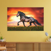 Paard Canvas Afdruk (Insitu (Woonkamer))