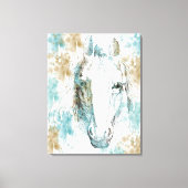 Paard Canvas Afdruk (Voorkant)
