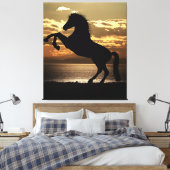paard canvas afdruk (Insitu (Slaapkamer))