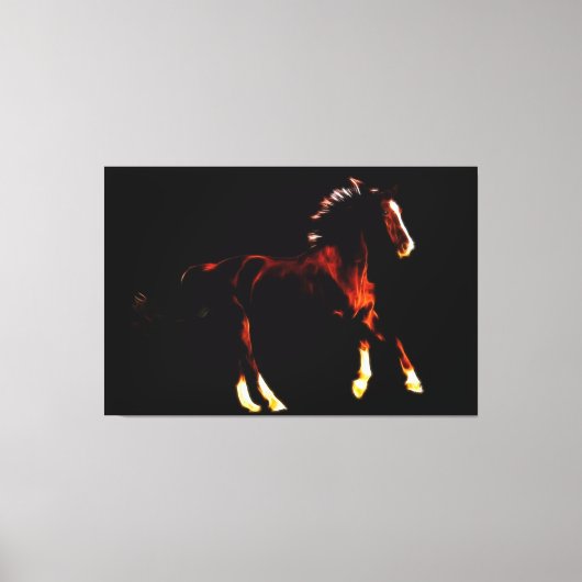Paard Canvas Afdruk (Voorkant)