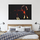 Paard Canvas Afdruk (Insitu (Slaapkamer))
