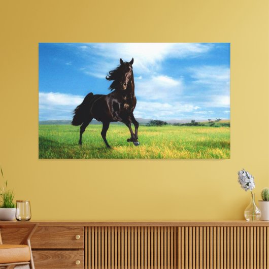Paard Canvas Afdruk (Insitu (Woonkamer))