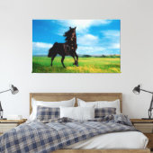 Paard Canvas Afdruk (Insitu (Slaapkamer))