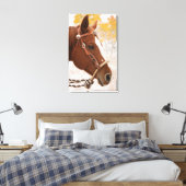 Paard Canvas Afdruk (Insitu (Slaapkamer))
