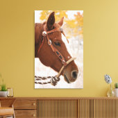 Paard Canvas Afdruk (Insitu (Woonkamer))