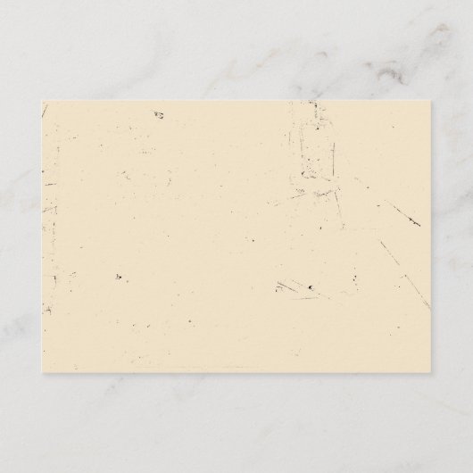 Paard Canyon Paar Bruiloft Informatiekaartje (Achterkant)