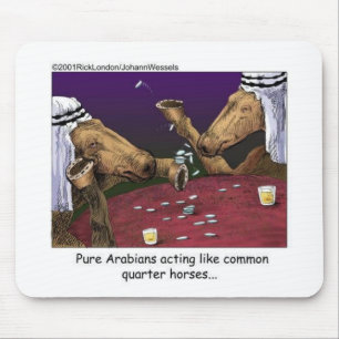 Paard Cartoon Geschenken T-shirts & Verzamelaarsob Muismat