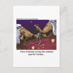 Paard Cartoongeschenken T-shirts & Verzamelaarsobj Briefkaart