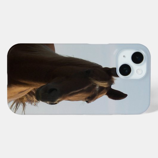Paard Case-Mate iPhone Case (Achterkant (horizontaal))