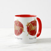 Paard Chinese Zodiac Horoscoop sterrenbeeld Mok (Voorkant rechts)