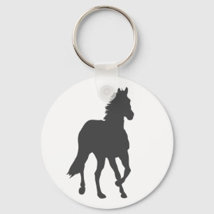 Paard Cowboy Cowgirl Prinses Landelijk Western Sleutelhanger