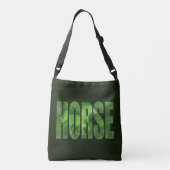 paard crossbody tas (Achterkant)