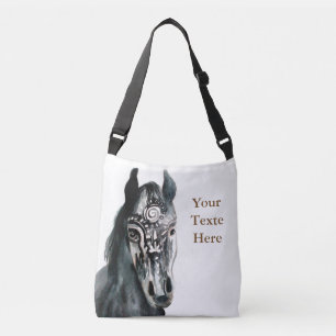 Paard Custom All-over-Print Cross Body Bag Crossbody Tas