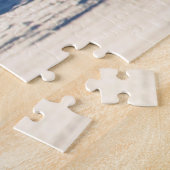Paard dat door de sneeuw rent legpuzzel (Zijkant)