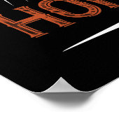 Paard - de weg naar de hemel is op paard terug poster (Hoek)