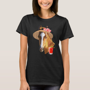 Paard Derby Rijden Ruiter Jockey Rancher Paardrijd T-shirt