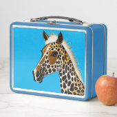 Paard Design Metalen Lunchbox (In situ)
