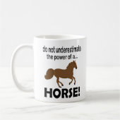 Paard Dier Grappig  Koffiemok (Links)