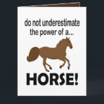 Paard Dier Schattig Grappig Paard Kaart<br><div class="desc">Paard Dier Schattig Grappig Paard Kaart origineel ontwerp van Nisha Prabhu. Laat je innerlijke ruiter los met deze schattige paardenkaart, perfect voor dierenvrienden en iedereen die een goede lach waardeert! Met een whimische illustratie van een dartelend paard met een hilarische twist, is deze kaart ontworpen om iedereen een glimlach te...</div>