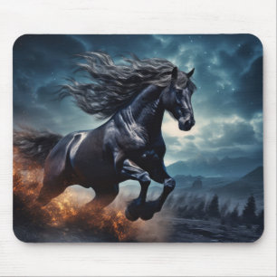 Paard Dier Wildlife Wilderness Kleurrijke Wall Art Muismat
