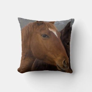 Paard Drie-eiigen Kussen