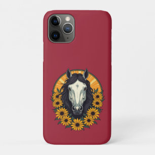 Paard En Black Eyed Susan Bloemen Case-Mate iPhone Case