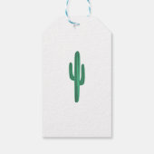 Paard en Cactus Cadeaulabel (Achterkant)