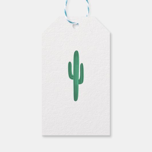 Paard en Cactus Cadeaulabel (Achterkant)