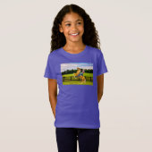 Paard en cowboy t-shirt (Voorkant volledig)