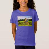 Paard en cowboy t-shirt (Voorkant)