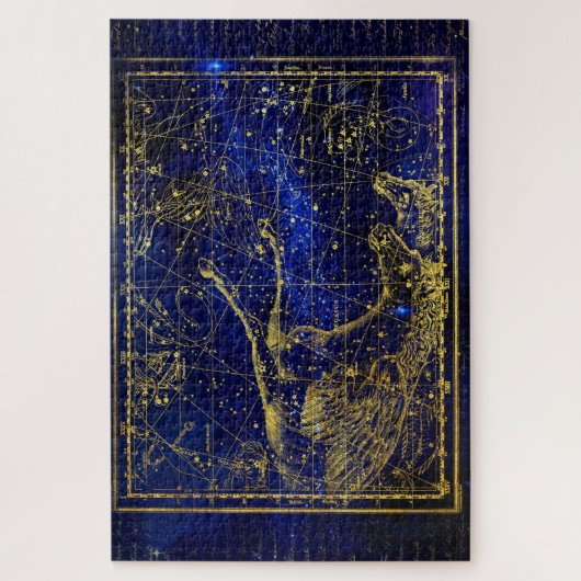 paard en dolfijn sterrenbeeld puzzel legpuzzel (Verticaal)