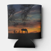 Paard- en eikenboomland Zuidwestelijke Koelbox Blikjeskoeler (Achterkant)