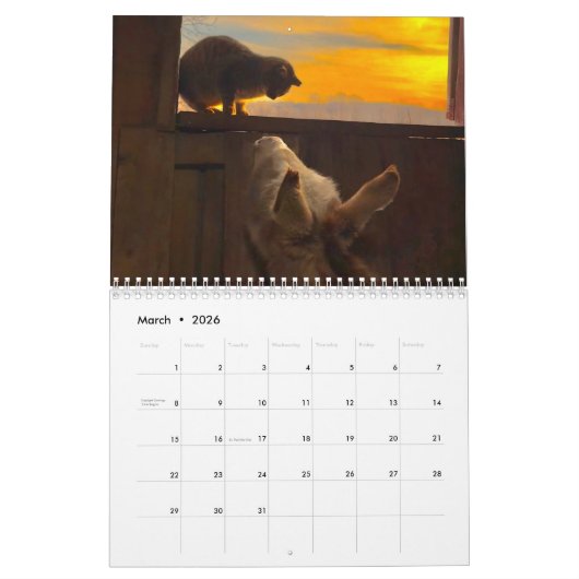 Paard en ezel kalender 2025 (Mar 2026)