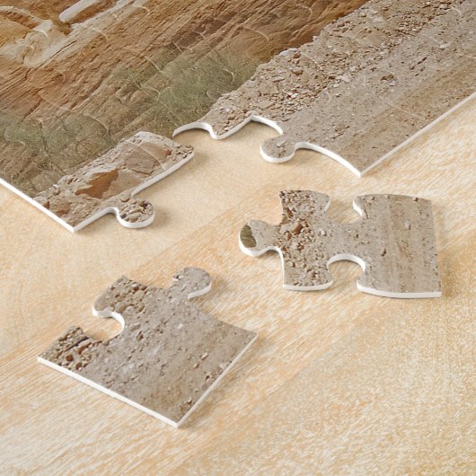 Paard en gemaskerde ruiter Petra Jordan Legpuzzel (Zijkant)