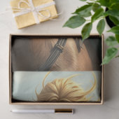 Paard en Gezel Fantasy Tissuepapier (Geschenk)