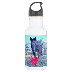 Paard en Hart Waterfles