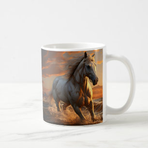 Paard en hoefijzer, Equestriële cadeau, Paardrijde Koffiemok