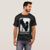 Paard en in de muur ga ik mijn geest verliezen t-shirt (Voorkant volledig)