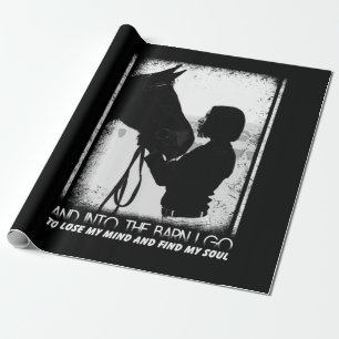 Paard en in de schuur ga ik mijn geest verliezen cadeaupapier