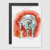 Paard en kat (Voorkant / Achterkant)